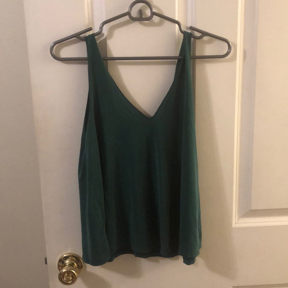 green tank top size xs